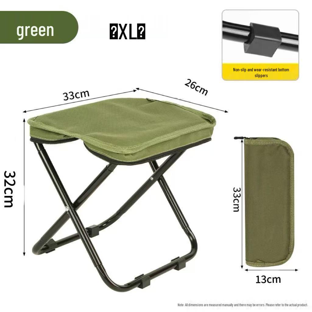 Portable Ultralight Folding Stool: Outdoor Camping Picnic Chair & Handbag