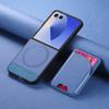 For Samsung Galaxy Z Flip 7 5G 2026 Luxury Case Magnet Card Holder Detachable 2IN1 Leather Folding Funda Phone Z Flip 3 4 5 6 7