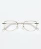 Timideupeulikeu Jayni Gold Titanium Glasses