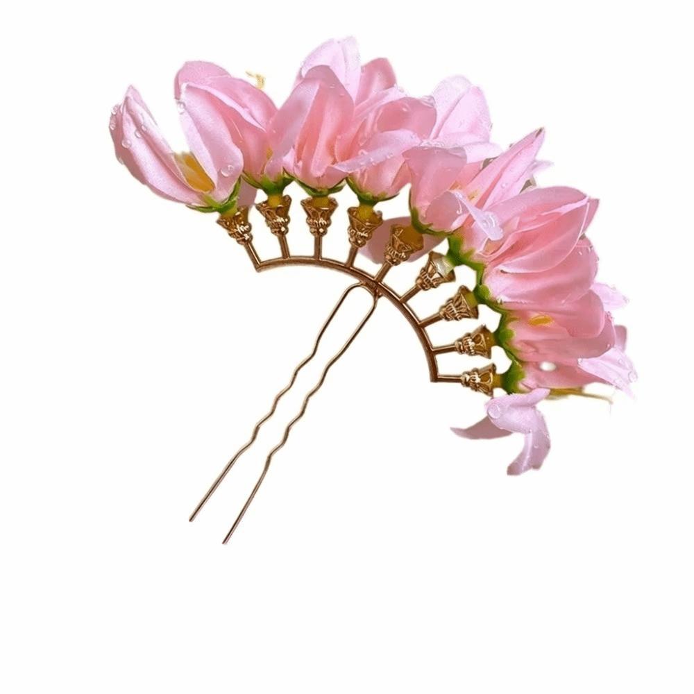 Bohemian Blumen Haarstab Große Thailändische Haarspange Vintage Braut Haaraccessoires Mädchen