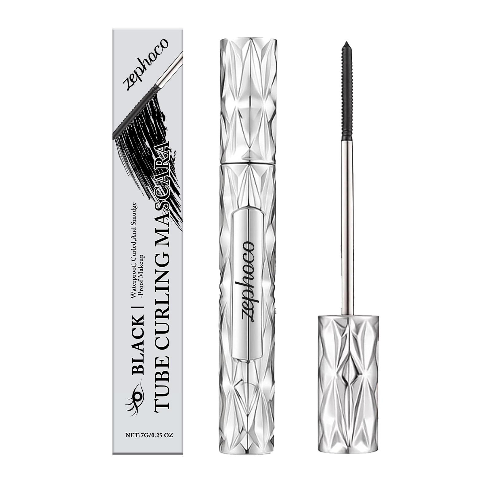 Zephoco Curling Mascara: Long-Lasting, Black, Defines & Lengthens Lashes, Easy to Apply.
