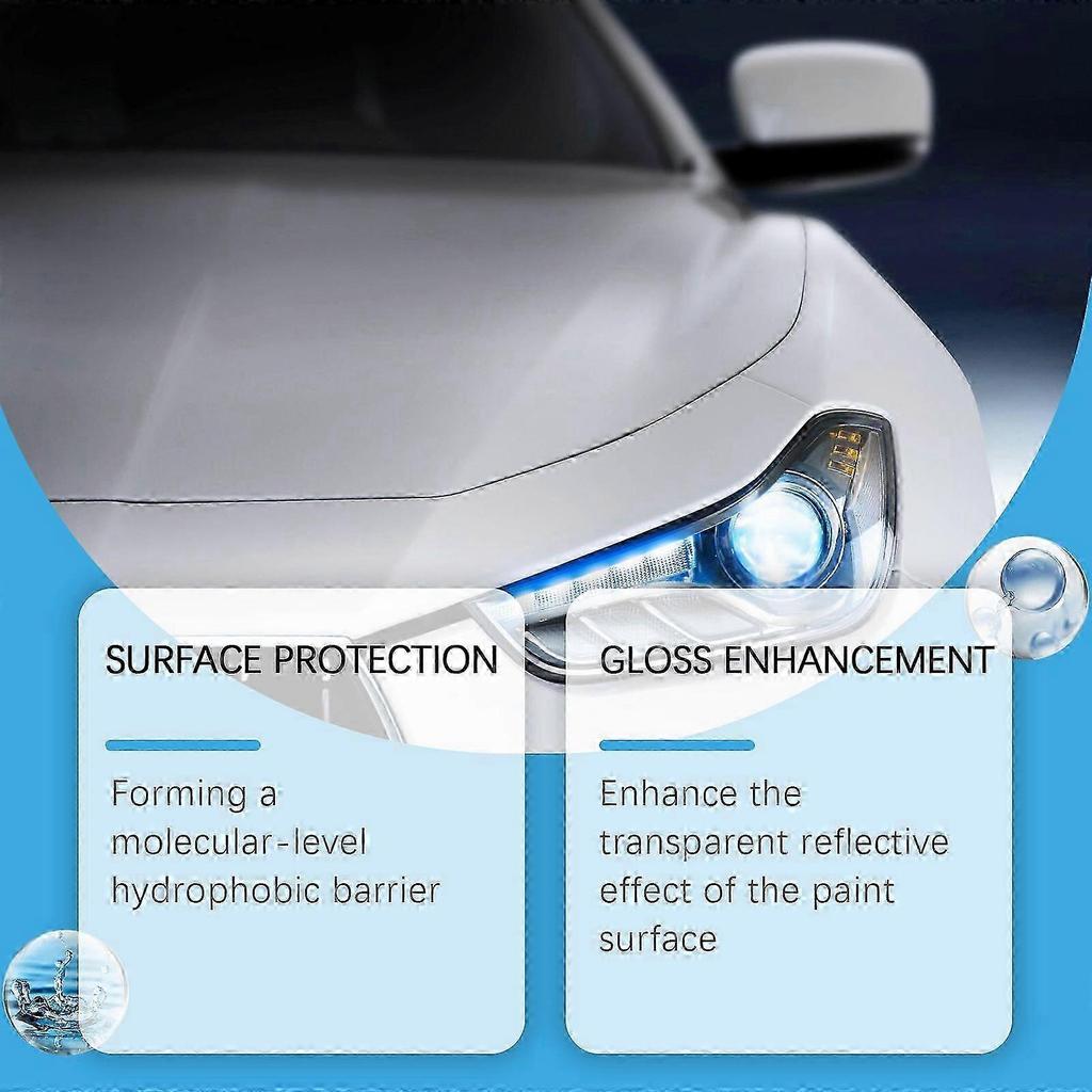 Premium Multi-Functional Car Coating Spray - Anti-Stain Gloss & Protective Teflon Finish for Long-Lasting Shine, Easy Application for Cars, Trucks & M