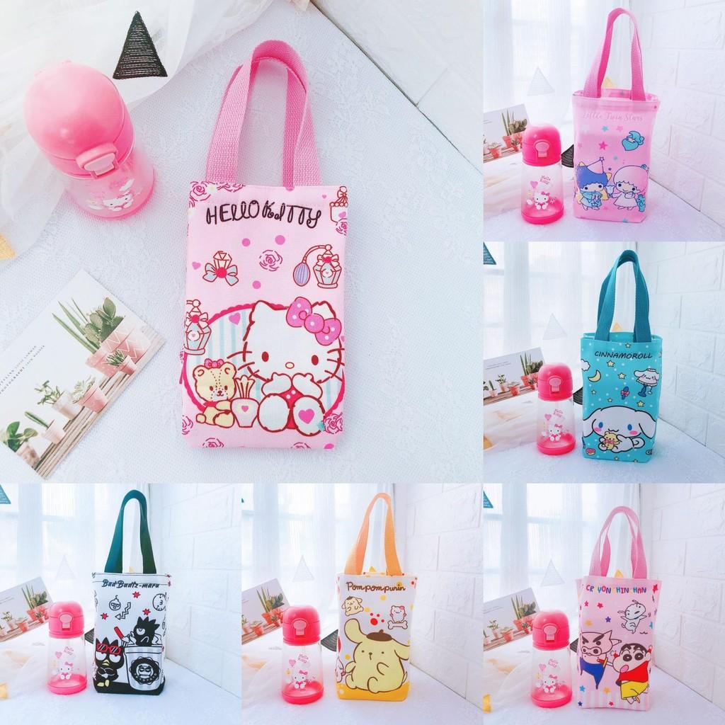 Cartoon Shin Chan Insulated Canvas Bag For Picnic And Carrying Casual