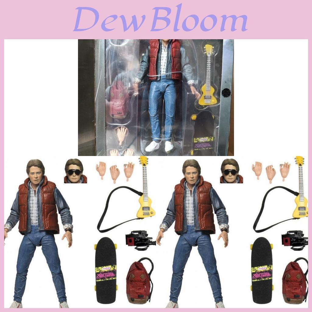 Back To The Future Marty 7in Pvc Action Figure Collectible Model For Fans