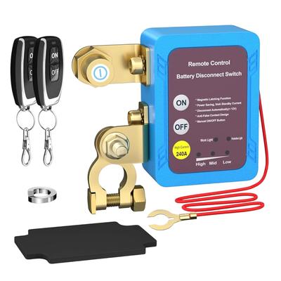 12V 240A Remote Battery Control, Automatic Power Control For Cars, Trucks, And Boats