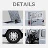 1/18 Russian UAZ TRAVELER BUS Toy Model Off Road Vehicles Alloy Diecast RV Car Models Doors Opened Sound Light Pull Back for Kid