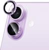 Capa Protetora de Lente de Câmera com Glitter e Diamante para Iphone 17 Air 16 E 16E 16 Pro 15 Plus 14 Pro Max 13 12 Mini 11 17Pro Acessórios Protetores de Vidro