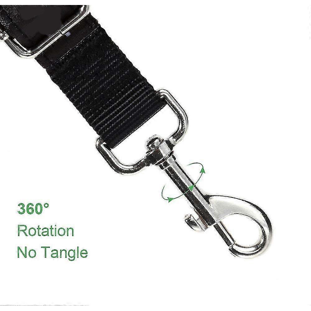 Adjustable Heavy Duty Double Dog Leash, No Tangle Two Dogs Training Leash For Dogs Up To 110 Pounds - DD