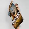 Drama Anime B-BEASTARSs Microfiber Blanket Quick Drying Beach Towels Oversized Printing Super Absorbent Pool Towel Blanket