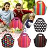 Bolsa de almoço feminina masculina, bolsa de trabalho para piquenique ao ar livre, bolsa de armazenamento reutilizável