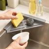 Non-Slip Sink Drainer Triangular Kitchen Sink Storage Shelf  for Kitchen Utensil