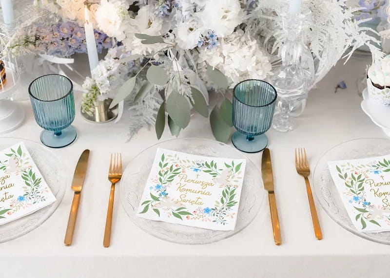 First Holy Communion Napkins 33X33 Cm 20 Pcs