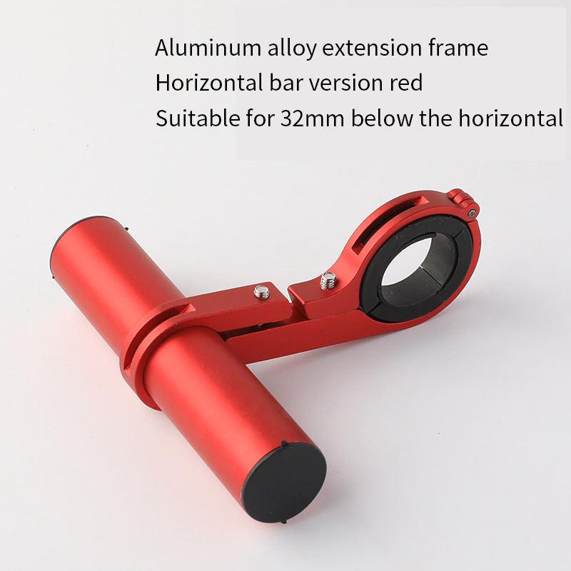 Multi-Functional Aluminum Alloy Bicycle Handlebar Extension Bracket Lightweight Durable Double Bike Handlebar Bracket