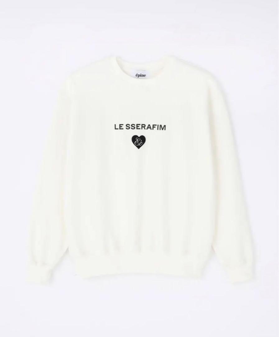 

[USED] epine Le Sserafim collaboration sweatshirt Lusera