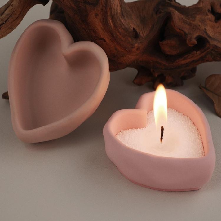 Artistics Silicone Heart Mould for Resin Craft Handmade Jewelry Organizers Decorative Dishes