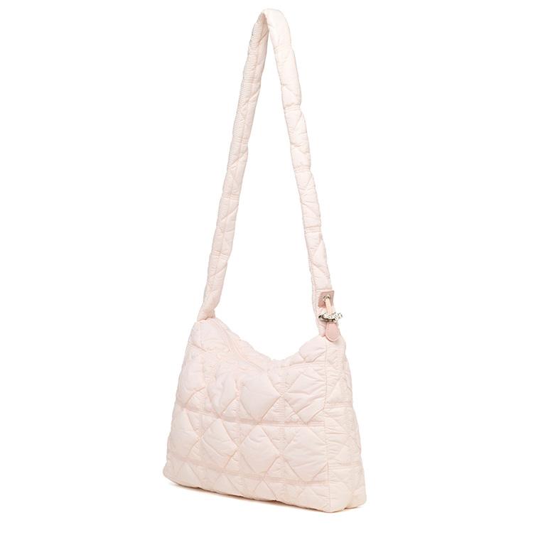 New CARLYN Nylon Crossbody Bag Shoulder Bag Regular Women's Peach Pink H74103020PE