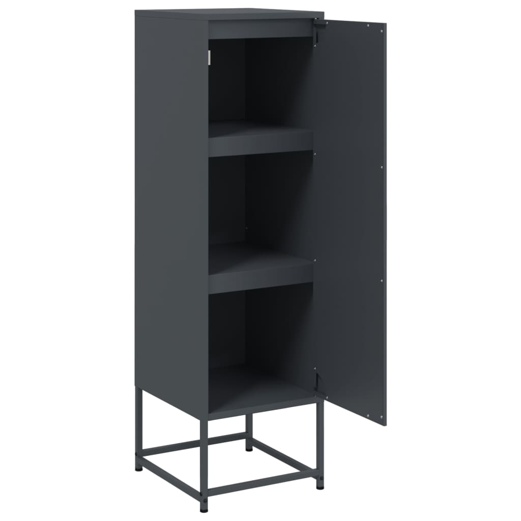 Highboard Anthracite 36 x 39 x 123 cm Steel