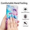 Funda Iphon 6 7 8 Wallet Phone Case For Iphone 14 13 12 11 Pro Max Se Cases Multicolor Marble Flip Leather Back Cover Card Bag