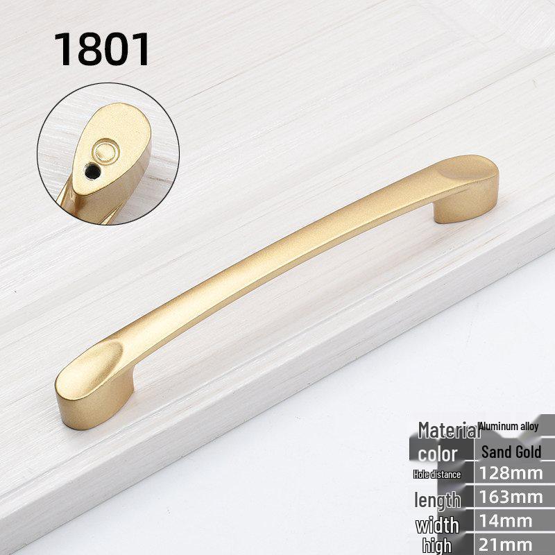 Modern Minimalist Gold Nordic Cabinet & Drawer Handles