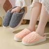 Good Cotton Slippers Autumn and Winter Bag Head Plush Thickened Soft Bottom Non-slip Couple Home Drag