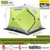 Hexagonal Cotton Ice Fishing Tent - Thickened, No Assembly Needed
