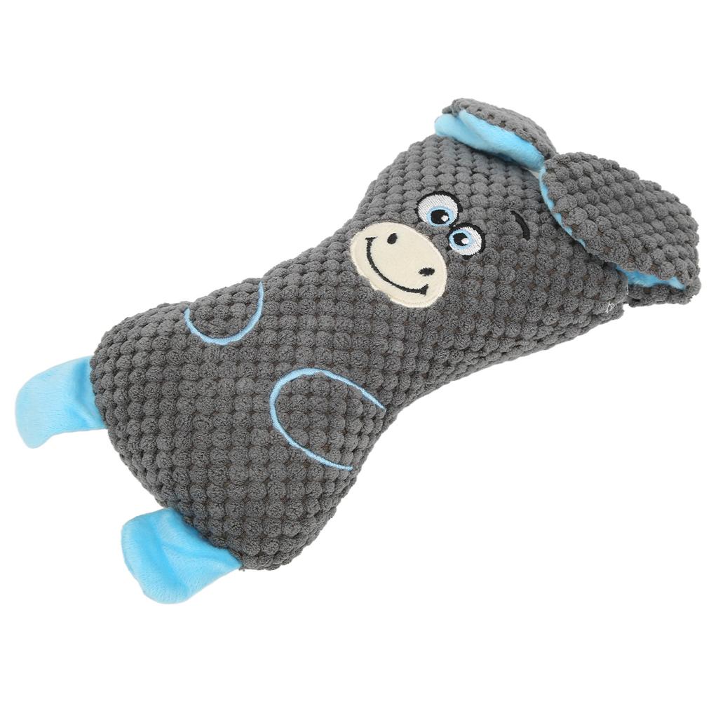 Plush Dog Toy Soft Squeaky Bite Resistant Interactive Pet Chewing Toy for Small Medium Large Dogs