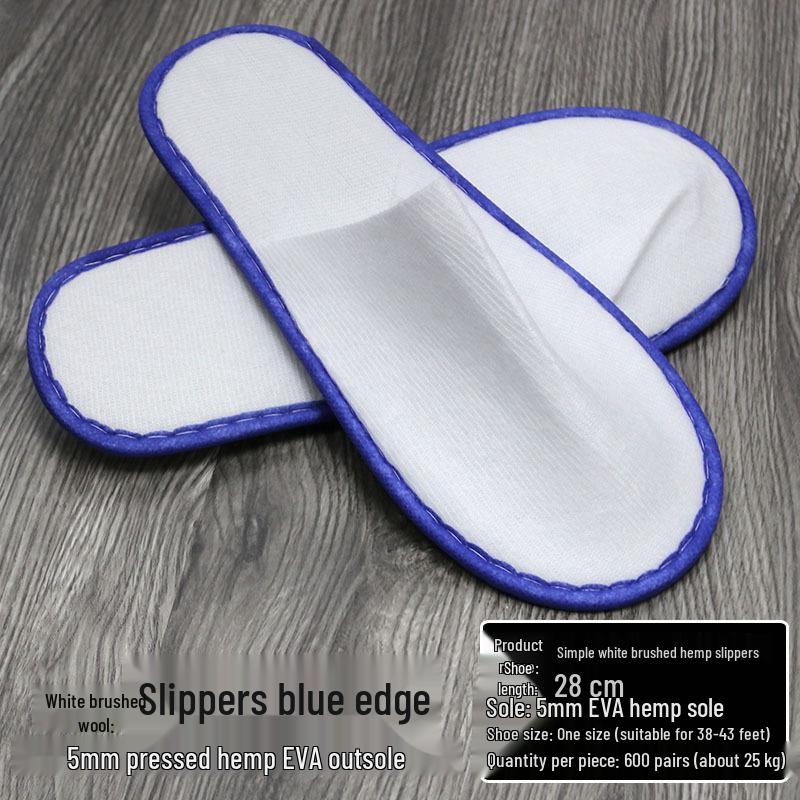 Disposable Terry Cloth Slippers for Hotel Guests