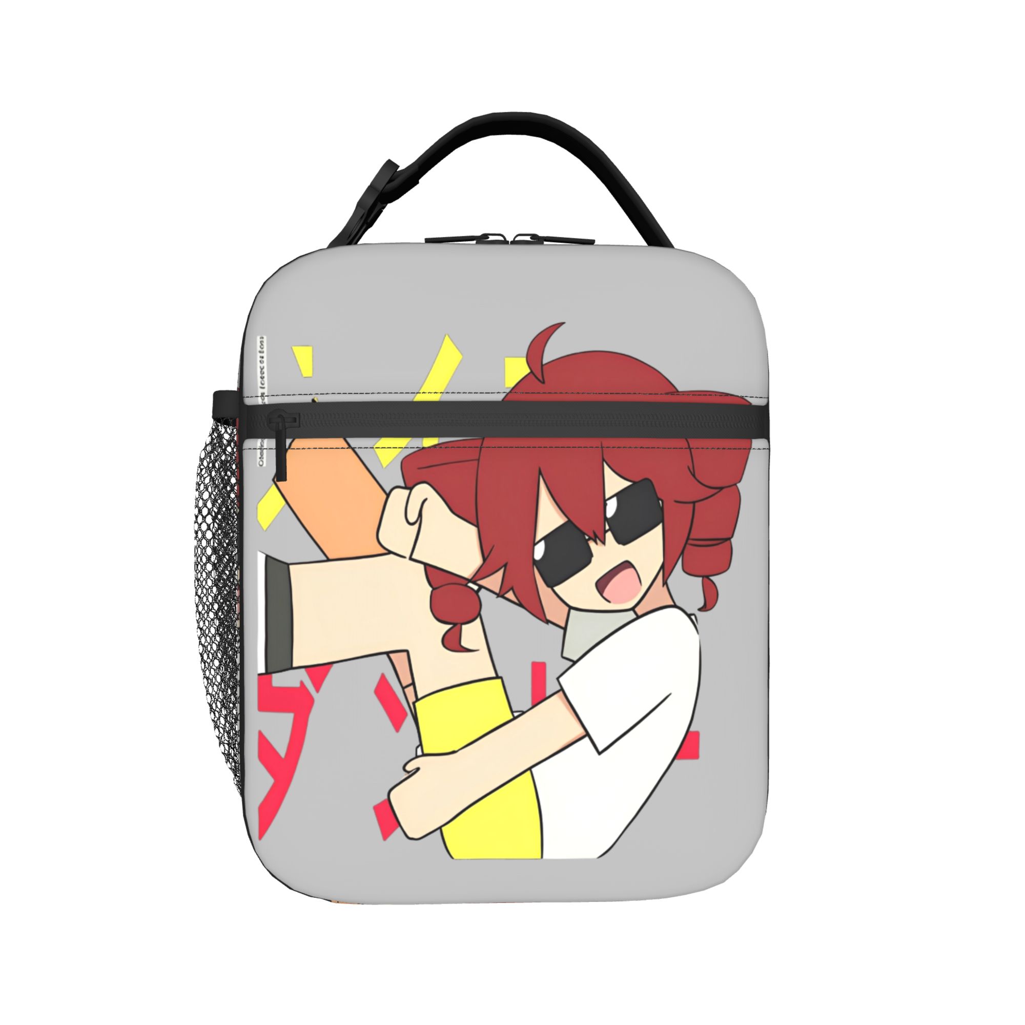 Sac à lunch Kasane Teto Kawaii Boîte à lunch Pique-nique extérieur Portable Isolé Thermique Sacs à lunch pour enfant Oxford Personnalisé Sac isotherme as picture
