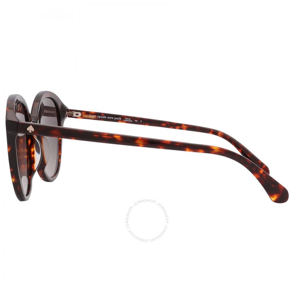 Kate Spade BRIA/G/S 0086 HA Round Sunglasses - Havana/Brown Kate Spade Women main image 4