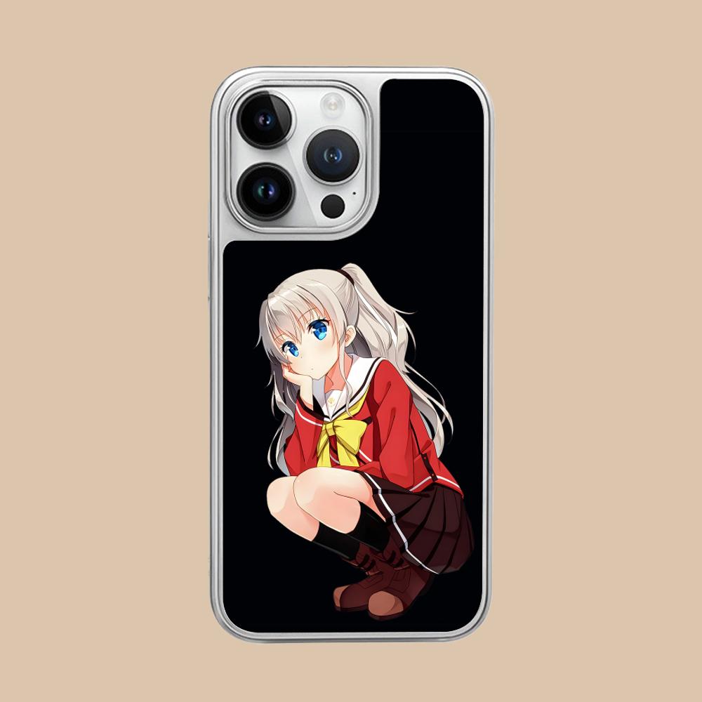 

Charlotte Tomori Nao Silver Plating Mobile Phone Case for iPhone 17 16 15 14 13 12 11 Air Pro Max Plus Colorful Cover iPhone 11