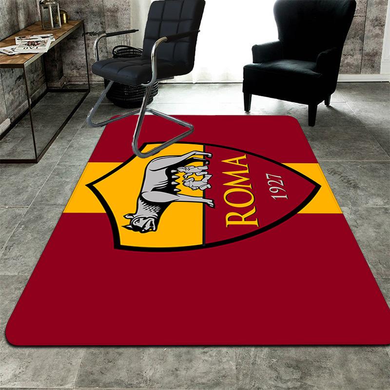 AS Roma Pattern Rug Floor Mat for Living Room or Bedroom Soft and Comfortable Carpet a Gift for Birthday and Holiday.