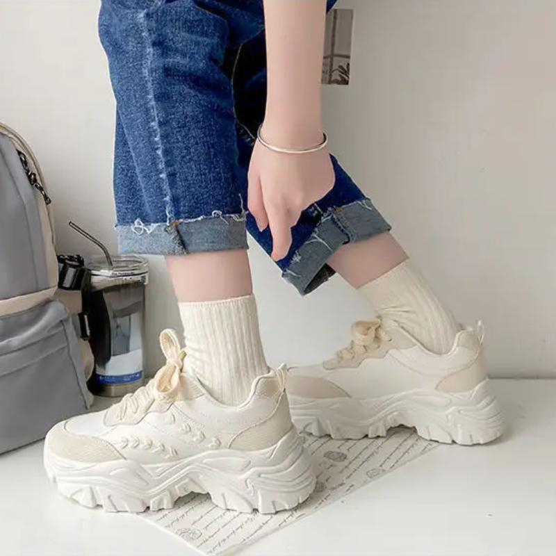 Trendy and Versatile Women's Shoes 2024 New Versatile Breathable Casual Design Sense Women's Vulcanized Shoes Zapatos De Mujer