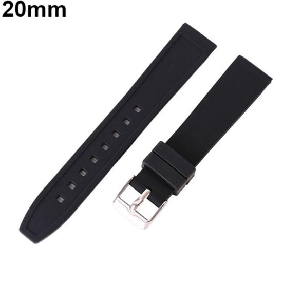 

Водонепроницаемые силиконовые ремешки для часов 20 mm