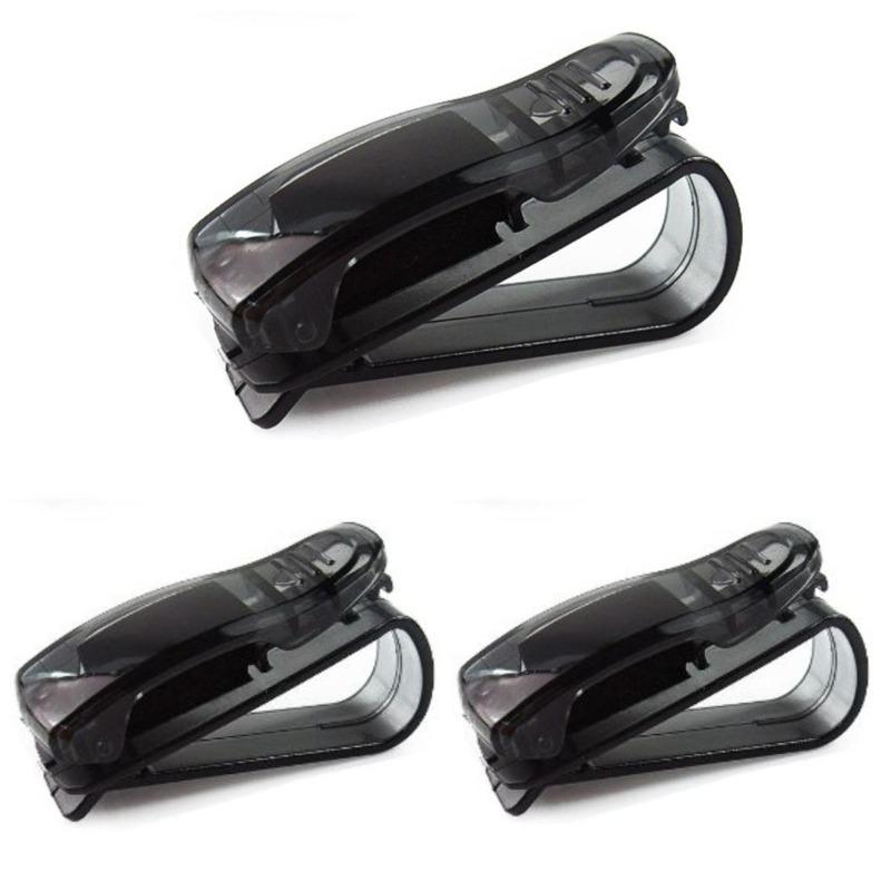 

10 шт. Универсальный автомобильный солнцезащитный козырек, бокс для очков, зажим для солнцезащитных очков, держатель для карт/билетов, зажим, чехол для ручек, зажимы для очков, аксессуары 3pcs