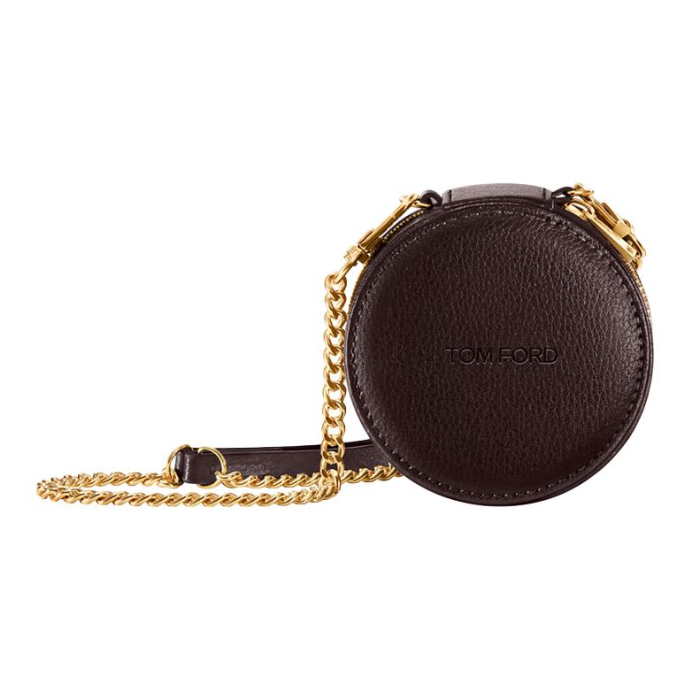 Tom Ford Okrągła saszetka crossbody Beauty, Saszetka na podkład w poduszce