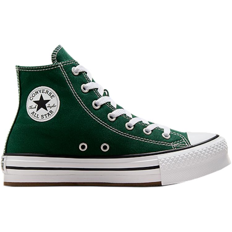 Converse Chuck Taylor All Star Comfortable Versatile Anti-Kick Durable Low-Top Kids Canvas Shoes Kids Sneaker Green A09291C