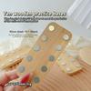 2026 NEW Magnetic Nail Practice Stand 10 Grids, Double Row Wooden Display Set for Nail Tips, Manicure Training Tool with Holder
