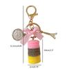 Macaron Schlüsselanhänger Legierung Mini Eiffelturm Anhänger Schlüsselring Zubehör Schmuck Geschenk