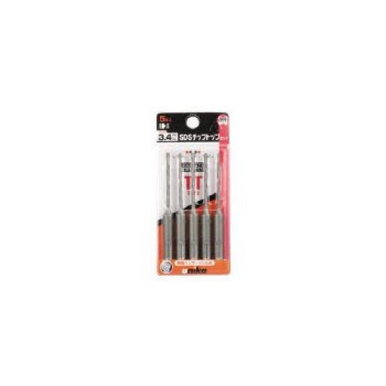 Unika Tip Top Drill DP5T43 Set, 4.3mm, 5-Piece Set,