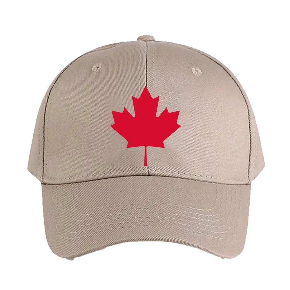 Canada Maple leaf Cap summer woman Man Adult Hat Fashion Casual Adjustable Printed Baseball Caps Trucker Cap