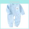 Baby Cotton Onepiece Romper With Bonefree Design For Newborns And Infants