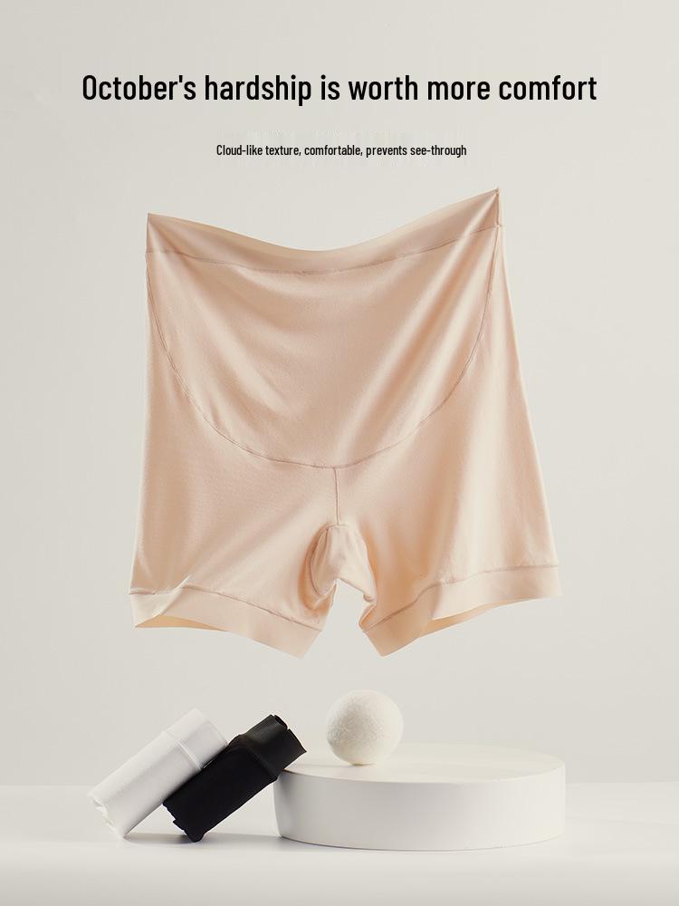 Plus Size Maternity Support Shorts: Anti-Exposure, Lightweight Summer Base Layer Pants