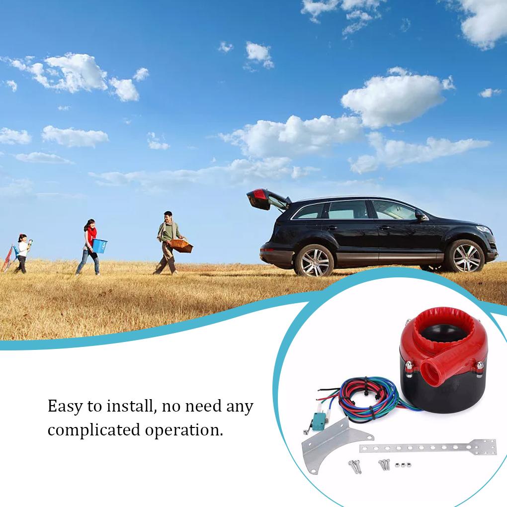 Car Electronic Fake Dump Replacement Vehicle Turbos Blow Off Hooter Valve Analog Sound Simulator Automotive Automobile