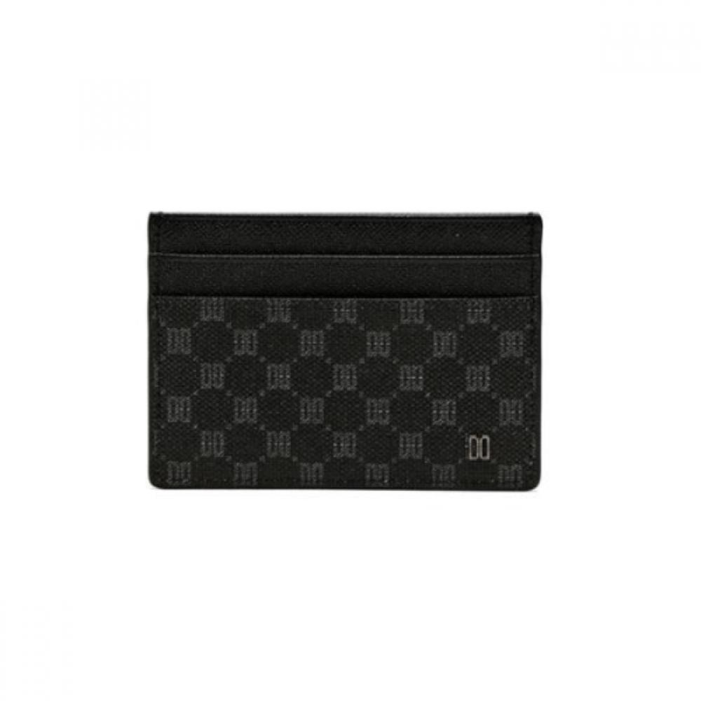 

Daks Black Leather Dd Pattern Cardholder Dbho9f131 Single option