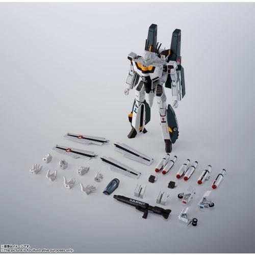 TAMASHII NATIONS HI-METAL R Super Dimension Fortress Macross VF-1S Super Valkyrie (Hikaru Ichijo Custom) Approximately 140mm Die-cast, ABS & PVC Paint