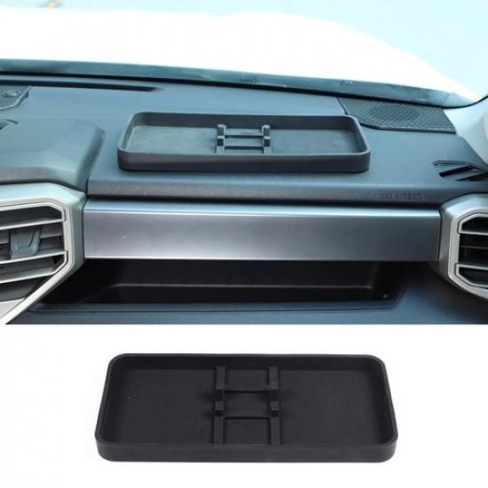 Car Front Dashboard Storage Box Tray Trim For Toyota Tundra -
