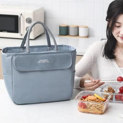 New Waterproof Thickened Insulation Bag Outdoor Picnic Bag Ice Pack Thickened EVA Fresh-keeping Lunch Bag Bento