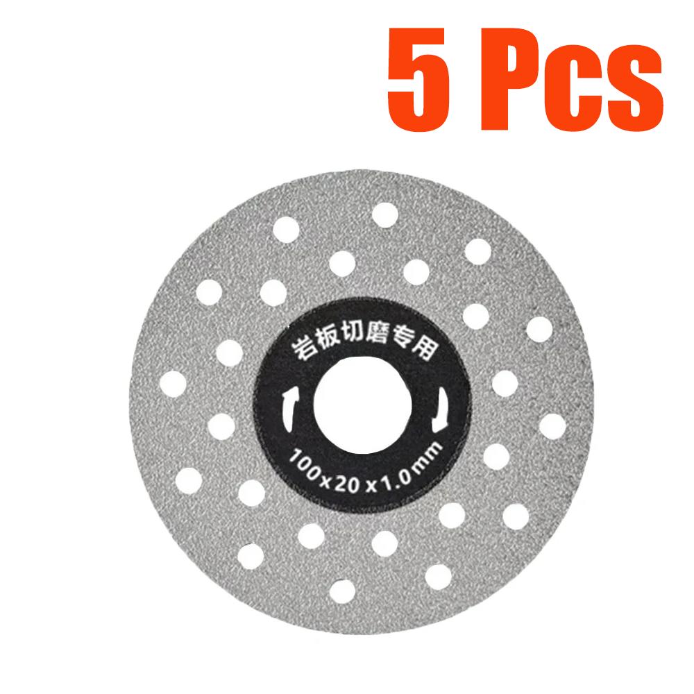 25-1Pcs 100mm Tile Cutting Disc Ultra-Thin Grinding Cut Disc Slabs Ceramic Marble Diamond Cutting Disc for Machine Angle Grinde