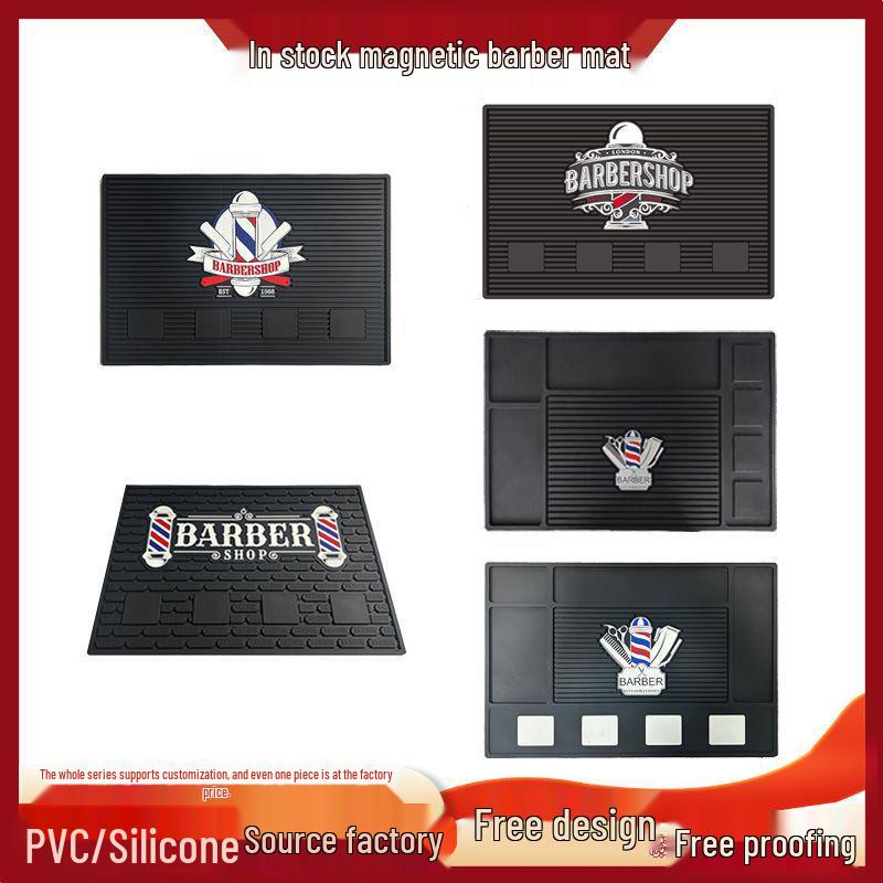 

In-Stock Hairdressing Non-Slip Silicone Mat for Barbershop Storage & Heat Insulation