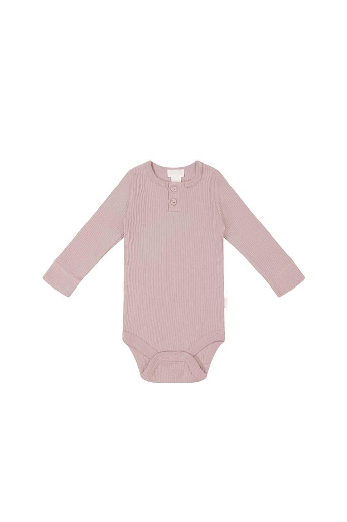OCM Basic Long Sleeve Bodysuit JBCO246021 Baby PCH 60 [Jamie Kay]